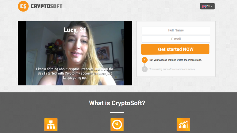 CryptoSoft Screenshot